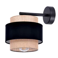 Lampy ścienne - Gato kinkiet 1xE27 czarny K-5234 - miniaturka - grafika 1