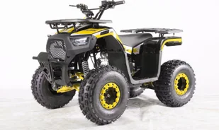 Pojazd Quad Spalinowy 120CC DISCOVERER Żółty EDUKAMP - Samochody i pojazdy dla dzieci - miniaturka - grafika 1