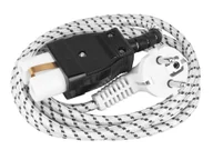 Kable komputerowe i do monitorów - PS Przewód w oplocie z wtyczką i nasadką do PRODIŻA 2m. (1LM) - miniaturka - grafika 1