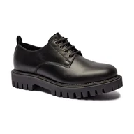 Półbuty męskie - Tommy Hilfiger Skórzane loafersy - miniaturka - grafika 1