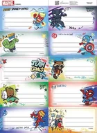 Szkolne artykuły papiernicze - Naklejki na zeszyty pasek Avengers - Beniamin - miniaturka - grafika 1
