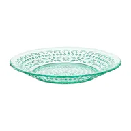 Talerze - Talerzyk deserowy szklany 20,5 cm RISO morski - miniaturka - grafika 1