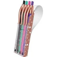 Przybory szkolne - Długopis Milan P1 Capsule Copper Etui 4 Kolory 8411574083351 - miniaturka - grafika 1