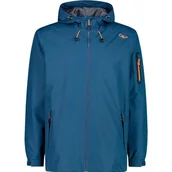 Kurtki męskie - CMP Męska Kurtka Deszczowa Anty-Rozdzierająca Kaptur Stały Kurtka Deszczowa Mężczyźni - miniaturka - grafika 1