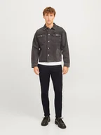 Spodnie męskie - Jack & Jones Spodnie chino "Marco" w kolorze czarnym - miniaturka - grafika 1