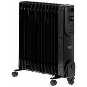 Ogrzewanie przenośne - Grzejnik Olejowy Elektryczny 13 Żeber 2500W Pilot - miniaturka - grafika 1