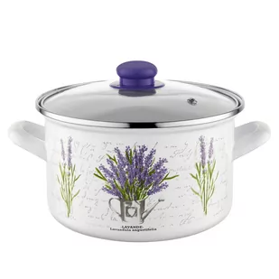 Garnek emaliowany Bukiet - Garnki - miniaturka - grafika 1