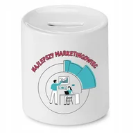 Skarbonki - Skarbonka Dla Opiekuna na Urodziny na Prezent z Nadrukiem ze Zdjęciem + Opakowanie na prezent (wzór 02) - miniaturka - grafika 1