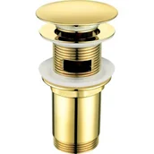 Korki do umywalek - Deante Click-Clack Korek click - clack uniwersalny, okrągły, z przelewem, z tuleją NHC_Z10U NHC Z10U [16778406] - miniaturka - grafika 1