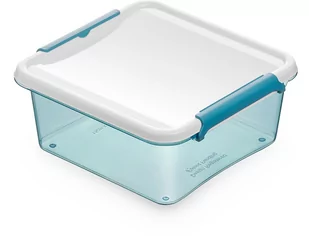 Pojemnik plastikowy na żywność z przykrywką 0,85l - Pojemniki kuchenne - miniaturka - grafika 1