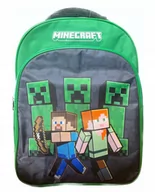 Plecaki szkolne i tornistry - Plecak szkolny dla chłopca i dziewczynki Fashion UK Minecraft - miniaturka - grafika 1