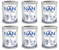 Mleko modyfikowane - Nestle Nan Optipro Plus 4 Produkt na bazie mleka junior dla dzieci po 2. roku Zgrzewka 6 x 800 g - jedzenie - miniaturka - grafika 1