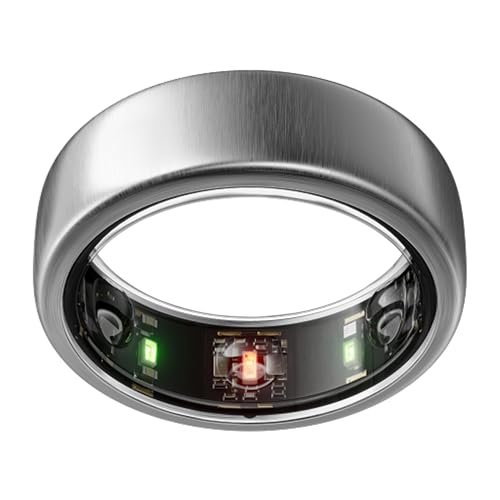 Oura Gen3 Horizon Smart Ring - Rozmiar 12, Brushed Titanium