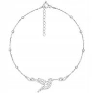 Bransoletki - Srebrna bransoletka kulkowa koliber srebro 925 - miniaturka - grafika 1