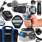 Wiertarko-wkrętarki akumulatorowe - Deko Wiertarko-wkrętarka DKBL20XP01-S1 - miniaturka - grafika 1