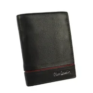 Portfele - Portfel Męski Skórzany PIERRE CARDIN Skóra Licowa Duży Pionowy Bez Zapięcia Dwa Skrzydełka Z Zapinką Wewnątrz RFID TILAK15-326 - miniaturka - grafika 1