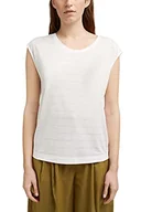 Koszulki i topy damskie - ESPRIT Collection T-shirt damski, Off White (110), L - miniaturka - grafika 1