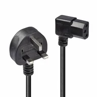 Kable komputerowe i do monitorów - Lindy 30446 kabel zasilające Czarny 1 m C13 panel - miniaturka - grafika 1