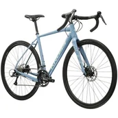 Rowery - Rower gravel KROSS Esker 1.0 M22 28 cali męski Niebiesko-zielony - miniaturka - grafika 1