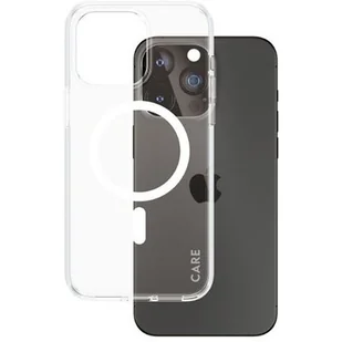 CARE by PanzerGlass Flagship Case Transparent Urban Combat w. White MagSafe iPhone 15 Pro Max - Etui i futerały do telefonów - miniaturka - grafika 1