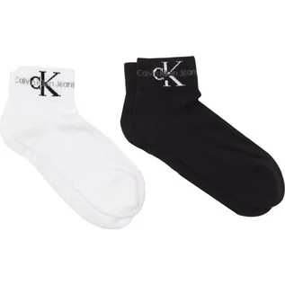 Skarpetki męskie - CALVIN KLEIN JEANS Skarpety 2-pack CKJ MEN QUARTER - grafika 1