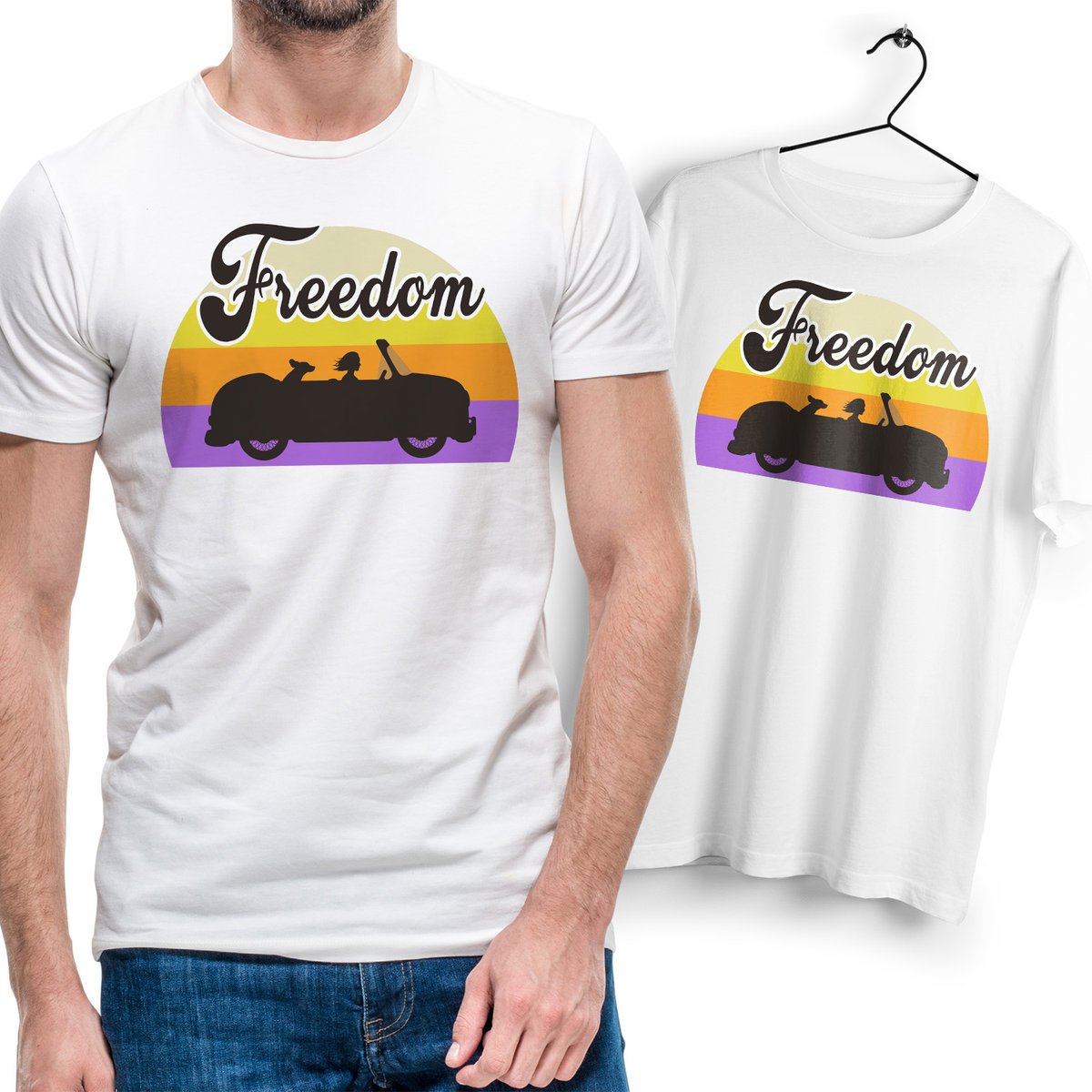 T-Shirt Podkoszulek Męski Outdoor living camping kemping góry Na Prezent