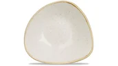 Miski i półmiski - Churchill MISKA TRÓJKĄTNA STONECAST BARLEY WHITE 18,5 cm - miniaturka - grafika 1
