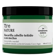 Maski do włosów - Tahe Nature, Coloured Hair, maska do włosów farbowanych, 400ml - miniaturka - grafika 1