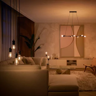 Philips Hue White E27 7W Filament ST72 550lm - Systemy inteligentnych domów - miniaturka - grafika 2