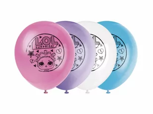 Balony lateksowe LOL Surprise - 30 cm - 8 szt. - Balony i akcesoria - miniaturka - grafika 1