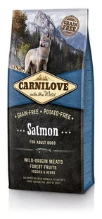 Brit Carnilove Salmon Adult 12 kg - Sucha karma dla psów - miniaturka - grafika 1