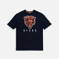 Koszulki męskie - NFL Games Slogan koszulka oversize Chicago Bears NSN granatowa - miniaturka - grafika 1