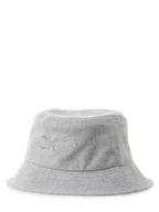 Czapki damskie - Calvin Klein - Damski bucket hat, szary - miniaturka - grafika 1