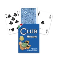 Gry karciane - Poker Club, karty do gry, niebieskie Modiano - gra - miniaturka - grafika 1