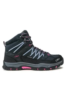 CMP Trekkingi Kids Rigel Mid Trekking Shoe Wp 3Q12944J Szary - Buty trekkingowe dziecięce - miniaturka - grafika 1
