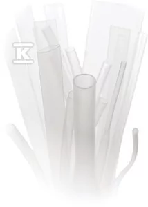 Borpetrol RURKA TERMOKURCZLIWA RTS 12,7/6,4 BEZBARWNY - Inne akcesoria elektryczne - miniaturka - grafika 1