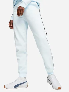 Spodnie dresowe damskie Puma Ess Tape Sweatpants Fl Cl Icy 67599969 M Niebieskie (4099684024552) - Spodnie sportowe damskie - miniaturka - grafika 1