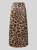 Spódnice - Spódnica midi z elastycznym pasem model ‘Merle’ - miniaturka - grafika 1