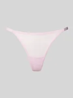 Majtki damskie - Stringi z półprzezroczystego materiału model ‘EDYTHA THONG’ - miniaturka - grafika 1