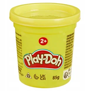 Play-Doh ciastolina tuba 85g. żółta Hasbro G0682 - Masy plastyczne - miniaturka - grafika 1