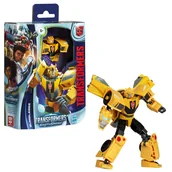 Figurki dla dzieci - Zabawkowa figurka Bumblebee klasy Deluxe z serialu Transformers: EarthSpark, 12,5-centymetrowa figurka, zabawkowe roboty dla dzieci w wieku od 6 lat - miniaturka - grafika 1