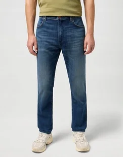Męskie spodnie jeansowe proste Wrangler LARSTON W31 L32 - Spodnie męskie - miniaturka - grafika 1