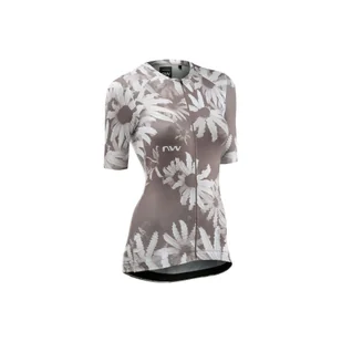 Koszulka rowerowa damska NORTHWAVE Blade Woman Jersey beżowy - Koszulki rowerowe - miniaturka - grafika 1
