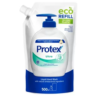 Protex Ultra mydło w płynie zapas 500ml - Środki do obuwia i ubrań - miniaturka - grafika 1