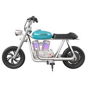 Elektryczny motocykl dla dzieci HYPER GOGO Pioneer 12 Plus z aplikacją, 5.2Ah 160W z oponami 12'x3', zasięg 12KM - niebieski