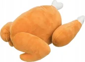 Zabawki dla psów - Trixie Pieczony kurczak, zabawka, dla psa, plusz, 26 cm, z dźwiękiem - miniaturka - grafika 1