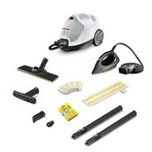 Mopy parowe - Parownica KARCHER SC 4 EasyFix Home Line 1.512-631.0 - zestaw z żelazkiem - miniaturka - grafika 1
