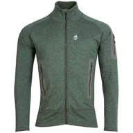 Bluzy sportowe męskie - Męska bluza High Point Woolion Merino 3.0 Sweatshirt Rozmiar: XXL / Kolor: khaki - miniaturka - grafika 1