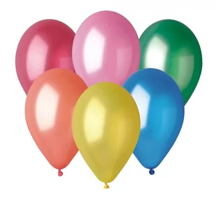Godan Balon GM90 metal 10" - "różnokolorowy" / 50 szt. AA706GOD - Balony i akcesoria - miniaturka - grafika 1