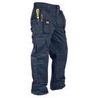 Spodenki męskie - Lee Cooper męskie spodnie robocze cargo, granatowe, rozmiar W38/L31 - miniaturka - grafika 1
